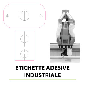 Etichette adesive per uso industriale